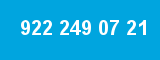 922 249 07 21 922 249 07 21